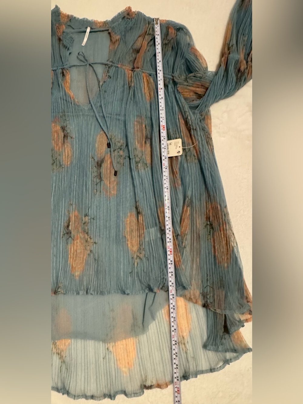 NEW Free People Dahlia Dark Combo
Tunic Bell Sleeve Oversized Flowy Size M - Picture 11 of 11